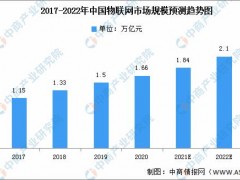 2022年中國物聯網行業市場前景及投資研究報告